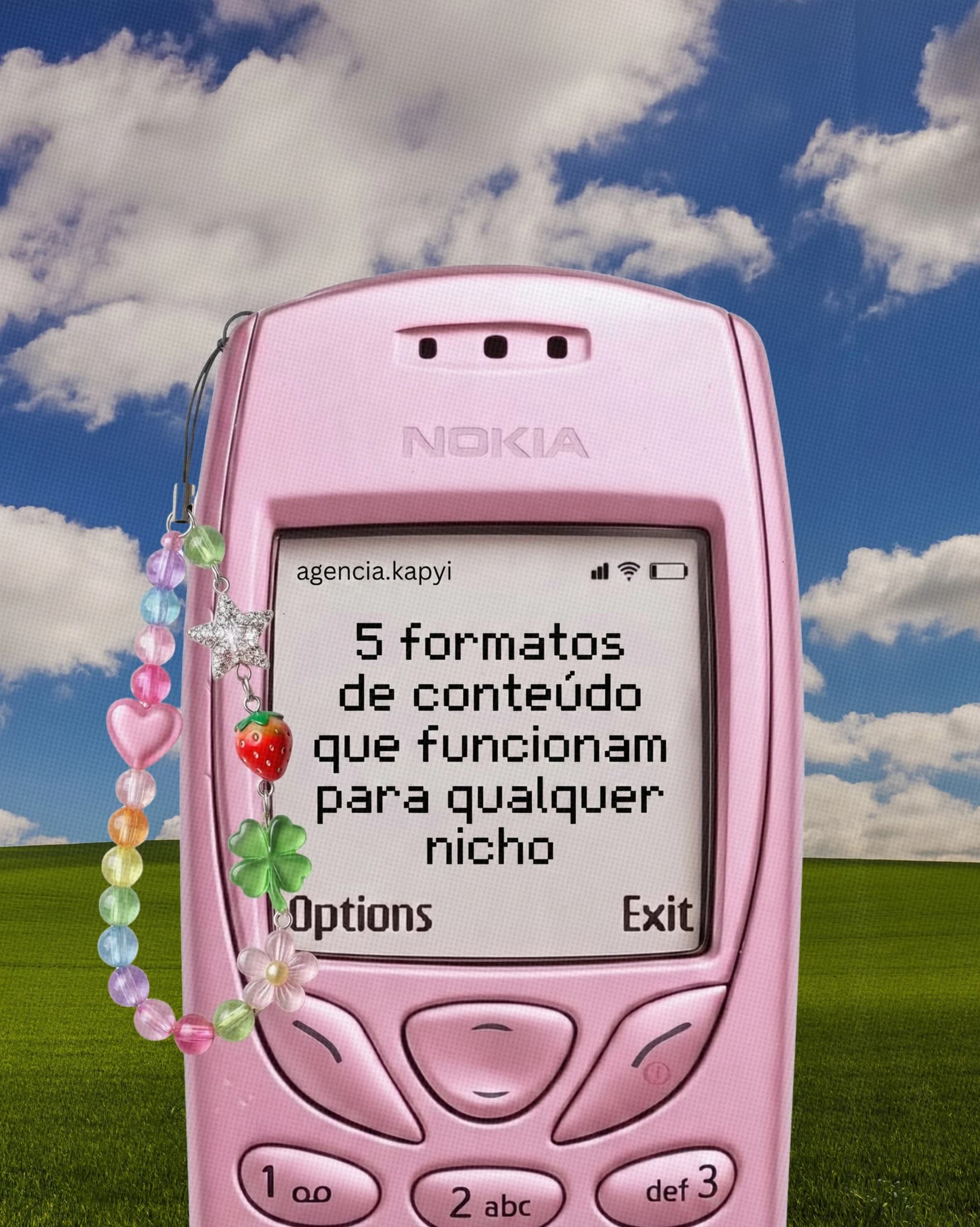 Post da Kapyi sobre cinco formatos de conteúdo