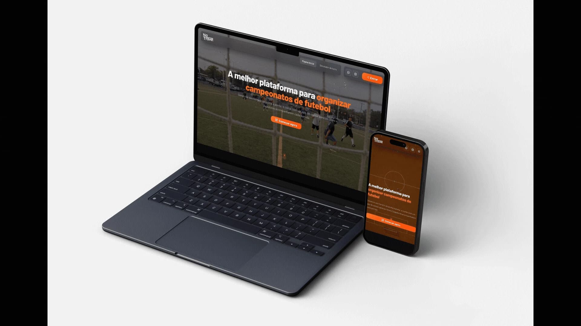 Preview do site da NaTrave
